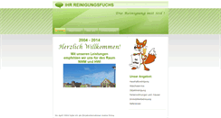 Desktop Screenshot of ihr-reinigungsfuchs.com